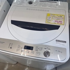 ⭐️SHARP⭐️シャープ⭐️ 2021年式 6kg洗濯機 ES...