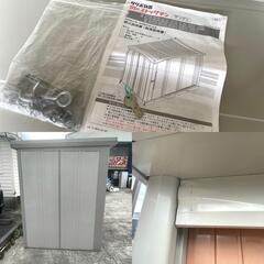 TAKUBO Mr.ストックマン　物置き　ND-2315　スライドドア　鍵＆説明書付き