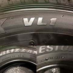 BS BRIDGESTONE BLIZZAK VL1 165R14LT 6PR 14インチ スタッドレス 4本 