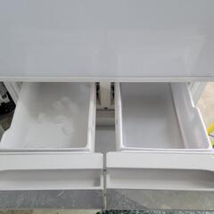 HITACHI　日立　５ドア冷蔵庫　R-S40J　401L　自動製氷付　中古　リサイクルショップ宮崎屋住吉店23.8.9K