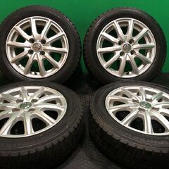 DUNLOP WM02 155/65R14】スタッドレス【日産 デイズ 純正ホイール 14 