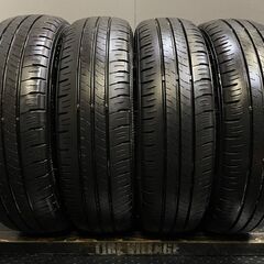【DUNLOP ENASAVE EC300+ 155/65R14】夏タイヤ【GRASS 14インチ 4.5J4HPCD100+45】ワゴンR スペーシア等　(TC909) クレジットカード QR決済可能