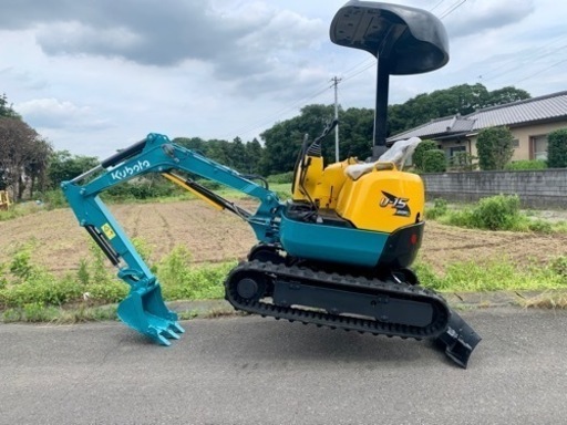 クボタ ユンボ u-15 ○1.5トンクラス○油圧ショベル○倍速○可変ゲージ