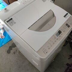 【ネット決済】シャープ　洗濯乾燥機　ES-T5DBK-N
