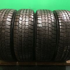 【DUNLOP WINTER MAXX WM02 195/65R15】スタッドレス【WAREN 15インチ 6J5HPCD100+43】21年製 バリ溝 プリウス ウィッシュ等　(MTB366)  クレジットカード QR決済可能
