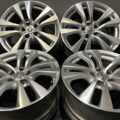 【良好品】ニッサン Y51 フーガ 純正 18in 8J +43 PCD114 NISSAN 日産 Y51フーガ 純正ホイール 18インチ 4本 8J5HPCD114.3+47