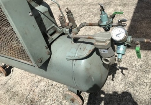 中古 格安◇日立 エアコンプレッサー ベビコン 1.5U-7VA6 60Hz  