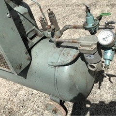 中古 格安◇日立 エアコンプレッサー ベビコン 1.5U-7VA6 60Hz ★HITACHI★ BEBICON★