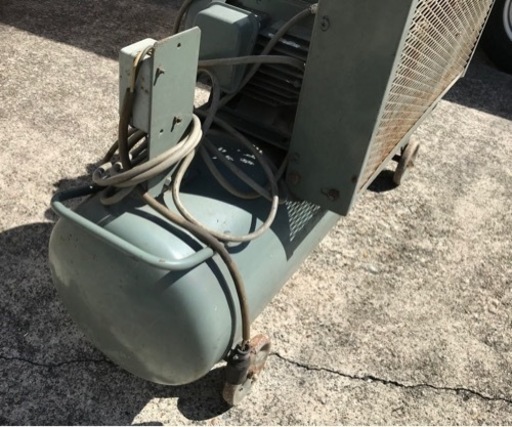 中古 格安◇日立 エアコンプレッサー ベビコン 1.5U-7VA6 60Hz  