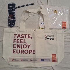 EU 関連グッズ　大型 トートバッグ & Tシャツ 傘袋 セット