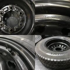 【YOKOHAMA iG91 195/80R15 107/105L LT】スタッドレス【トヨタ 200系ハイエース 純正ホイール 15インチ 6J6HPCD139.7+35】　(TF097) クレジットカード QR決済可能