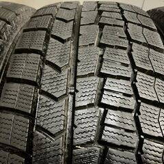 DUNLOP WINTER MAXX WM02 205/60R16 16インチ スタッドレス 4本 23年製 バリ溝 ヴォクシー ステップワゴン ノア等　(VTI763) クレジットカード QR決済可能