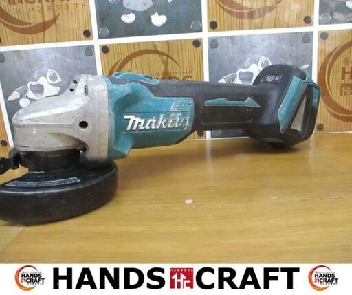 マキタ　makita　GA404DN ディスクグラインダ　本体のみ　18V　少し異音有　中古品　【ハンズクラフト宜野湾店】