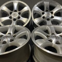 TOYOTA トヨタ 120系ランクルプラド 純正ホイール 17インチ 4本 7.5