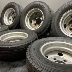 【DL SPLT50 205/85R16 117/115N LT】夏タイヤ【トラックホイール TK16×5.5 8TC 16インチ 5.5J5HPCD203.2+116.5】いすゞエルフ　(TS399) クレジットカード QR決済可能 DL SPLT50 205/85R16 117/115N LT】夏タイヤ【トラックホイール TK16