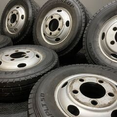 【DL SPLT50 205/85R16 117/115N LT】夏タイヤ【トラックホイール TK16×5.5 8TC 16インチ 5.5J5HPCD203.2+116.5】いすゞエルフ　(TS399) クレジットカード QR決済可能 DL SPLT50 205/85R16 117/115N LT】夏タイヤ【トラックホイール TK16