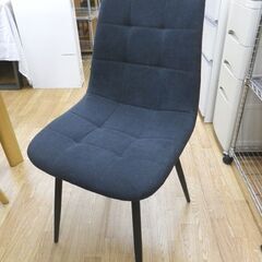 極美品！！4人掛けダイニングセット グレー系 大理石調天板 テーブル幅130㎝ チェア×4脚 モダン 食卓セット　西岡店　　 