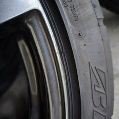 日産 GT-R R35 中期10本スポーク RE070R RFT 18/19年製造 溝残
