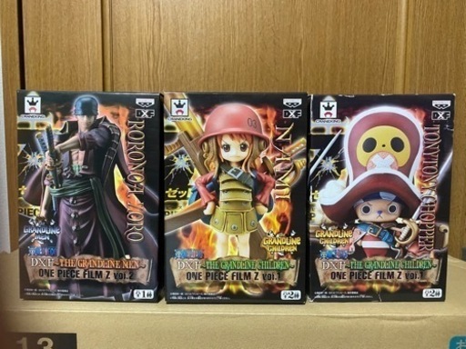 【未開封】ONE PIECE FILM Z DXF ゾロ　ナミ　チョッパー