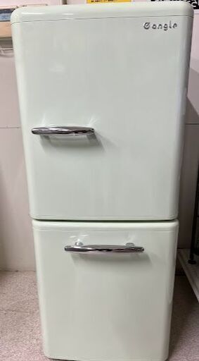エディオン 2ドア冷凍冷蔵庫　149Ｌ　ANG-RE151-A1 2019年製