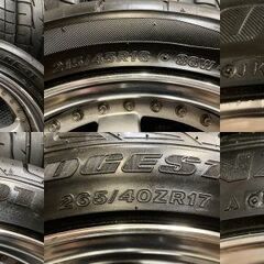 【BS POTENZA RE-01/RE-11 215/45R16 265/40ZR17】夏タイヤ【SCHANZE 16インチ/17インチ 7J/9J5HPCE114.3+38】希少 NSX用　(TG045)  クレジットカード QR決済可能 BS POTENZA RE-01/RE-11 215/45R16 265/40ZR17】夏タイヤ【SCHANZE 16