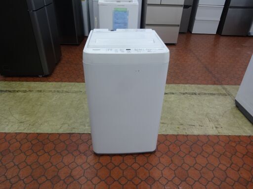ID 144149　洗濯機4.5K　ヤマダ　日焼け有　２０２１年製　YWM-T45H1
