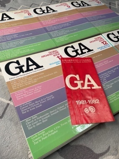 【美品】GA GLOBAL ARCHITECTURE BOOK 全巻　【元箱入】