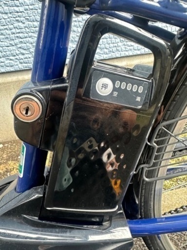 2023年5月12日購入 電動自転車Panasonic ビビYX ネイビー 3段ギア