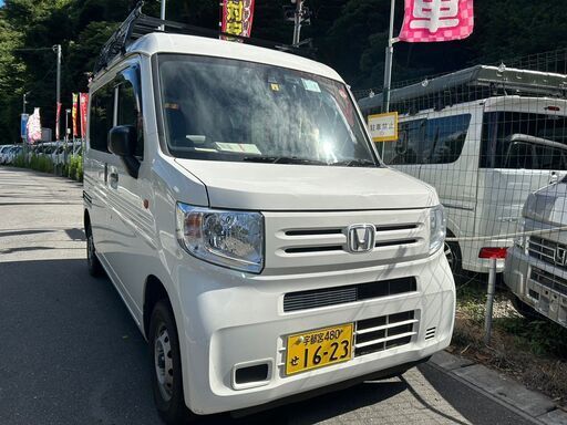 ID5267)軽バン専門店在庫100台軽貨物黒ナンバーリース個人・法人可能！車検令和７年４月５８万円ホンダN-VAN４WDAT平成３１年式…  (あすか自動車) 衣笠のその他の中古車｜ジモティー