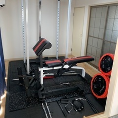 アイロテック 引き取り限定 マスキュラーセット140キロ 防振マット