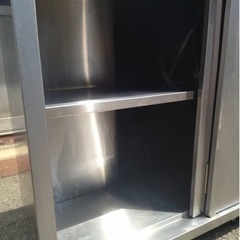 業務用 スライド 壁付けキャビネット 天吊キャビネット 1200×350×900 収納庫 吊戸棚 吊り棚 置き棚 厨房用品 吊戸棚 収納棚 食器棚 大阪