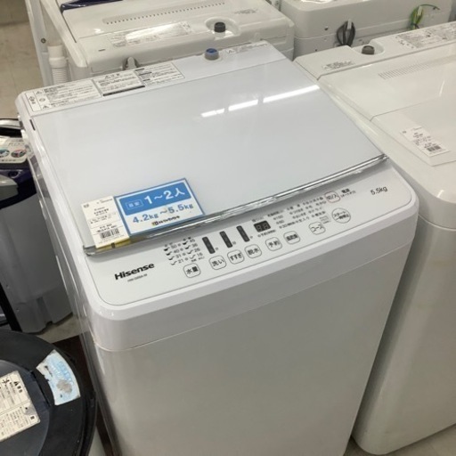 hisense 全自動洗濯機　5.5kg 2019年製【トレファク堺福田店】