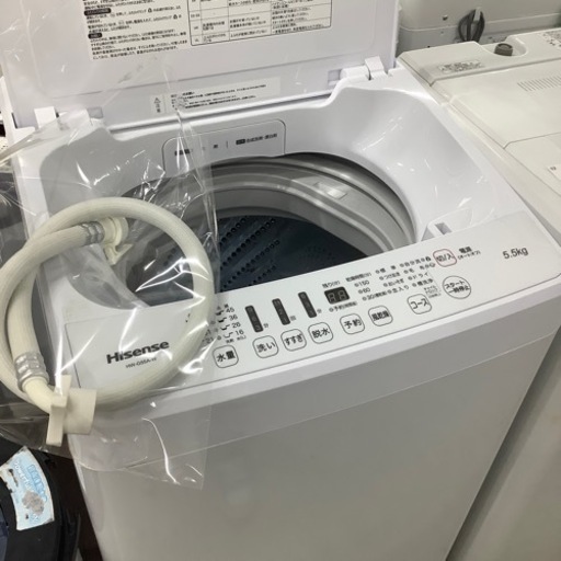 hisense 全自動洗濯機　5.5kg 2019年製【トレファク堺福田店】