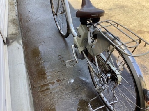 151パナソニック新機種電動アシスト自転車viviDX26インチシルバー