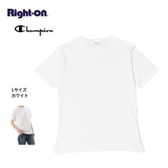 【CHAMPION】チャンピオン Tシャツ ホワイト Lサイズ ...