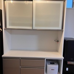 ニトリ　キッチンボード　アルミナ2 120KB シルバー