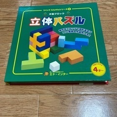 知育玩具 木製ブロック 立体パズル