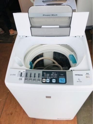 福岡市内配送設置無料　日立 ７．０ｋｇ全自動洗濯機 NW-Z79E3