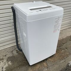 取置☆動作〇☆ 洗濯機 東芝 AW-45M9 4.5kg 2022年製
