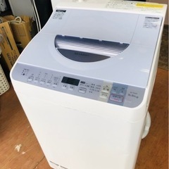 福岡市内配送設置無料 シャープ SHARP ES-TX550-A [たて型洗濯乾燥機  