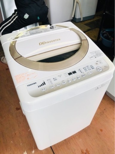 福岡市内配送設置無料　東芝 TOSHIBA AW-6D2(W) [全自動洗濯機（6kg） グランホワイト]