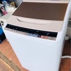 NO 385 ?北九州市内配送設置無料✨? 日立 全自動洗濯機 ビート