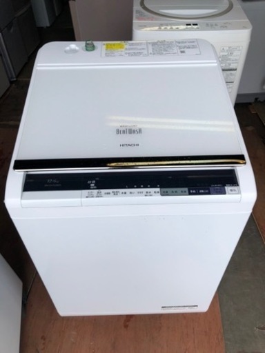 福岡市内配送設置無料　日立 乾燥機能付き洗濯機12kg/6kg BW-DX120BE5