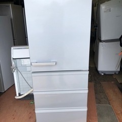 福岡市内配無料　2020年式　冷蔵庫 ミスティシルバー AQR-36J-S [4ドア /右開きタイプ /355L]