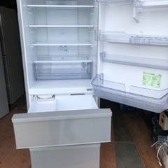 福岡市内配無料　2020年式　冷蔵庫 ミスティシルバー AQR-36J-S [4ドア /右開きタイプ /355L]