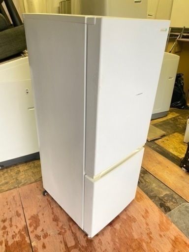 魅了 福岡市内配送無料　HERBRelax（ハーブリラックス） YRZ-F15E1(W) ホワイト 2ドアノンフロン冷凍冷蔵庫(156L・右開き) 冷蔵庫