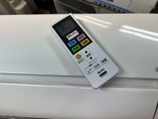 2019年製　日立　ルームエアコン　RAS-A22G(W)■6畳程度■他社リモコン