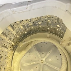 福岡市内配送無料 2018年式　シャープ SHARP ES-GE4B-C [全自動洗濯機(4.5kg) ベージュ系]