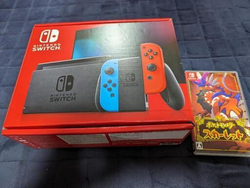 Switch本体(バッテリー強化型)+ポケットモンスタースカーレット