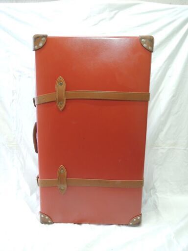 GLOBE TROTTER☆グローブ・トロッター スーツケース/キャリーケース/トランクケース 2輪 40 レッド ラージチェックイン 73L